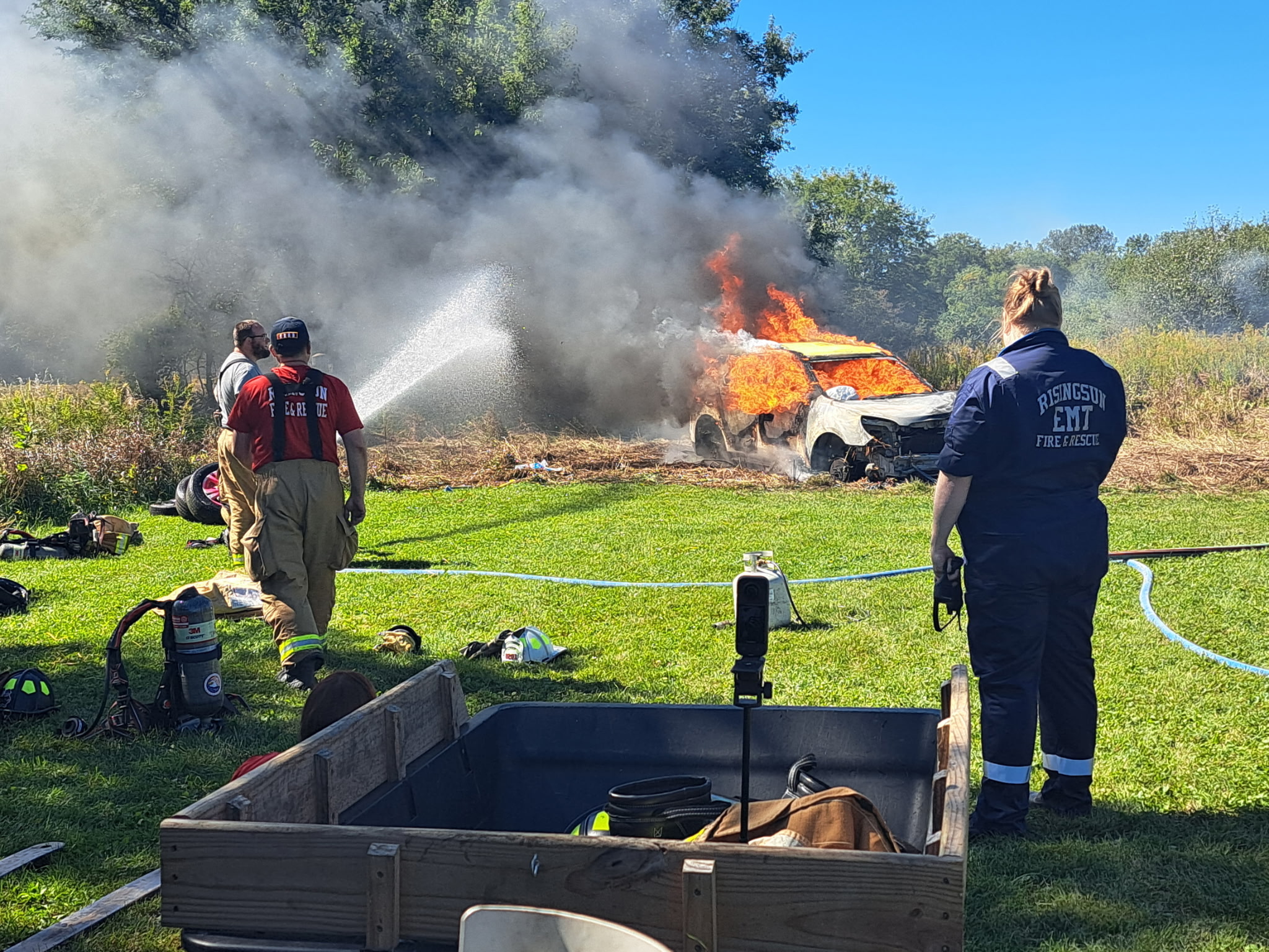 Risingsun Fire Department training weekend photo 3